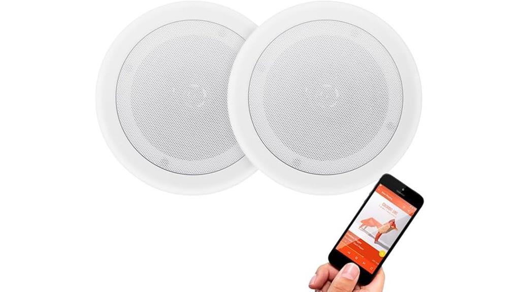 wireless in wall ceiling speakers