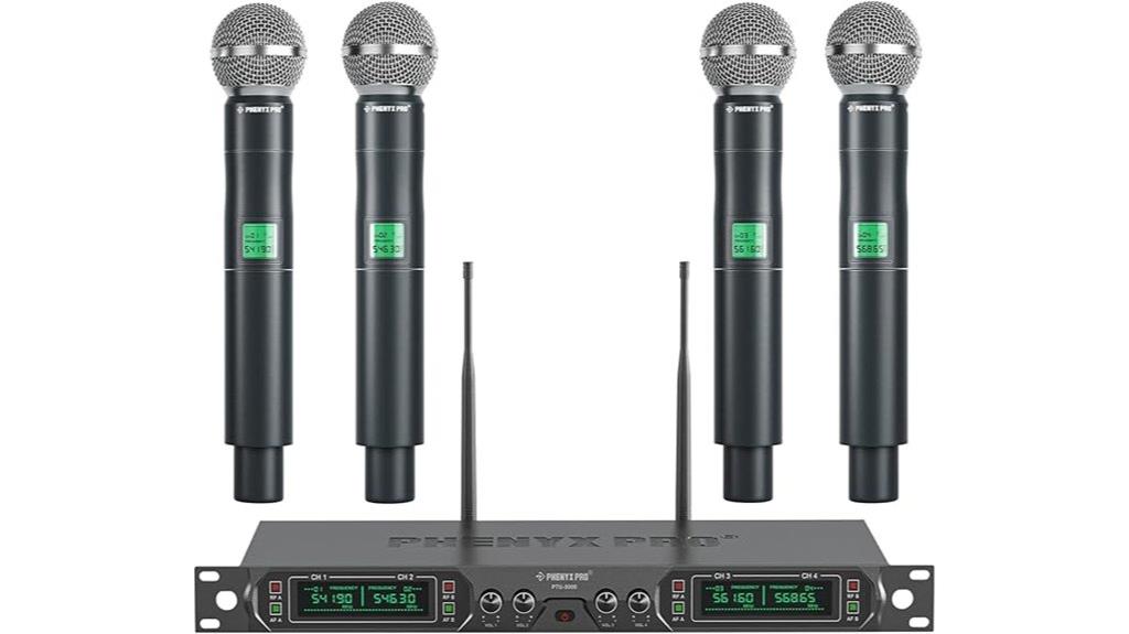 wireless microphone system pack