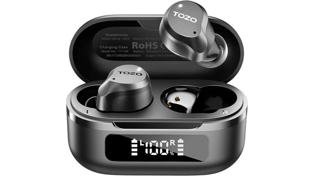wireless waterproof noise cancelling earbuds