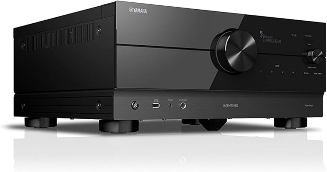 yamaha 7 2 channel av receiver