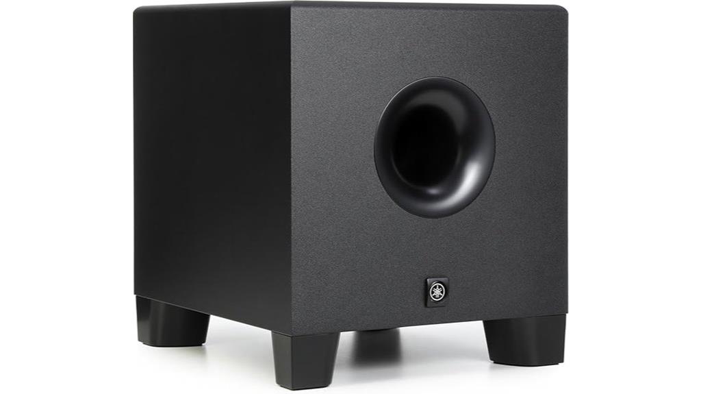 yamaha hs8 black subwoofer