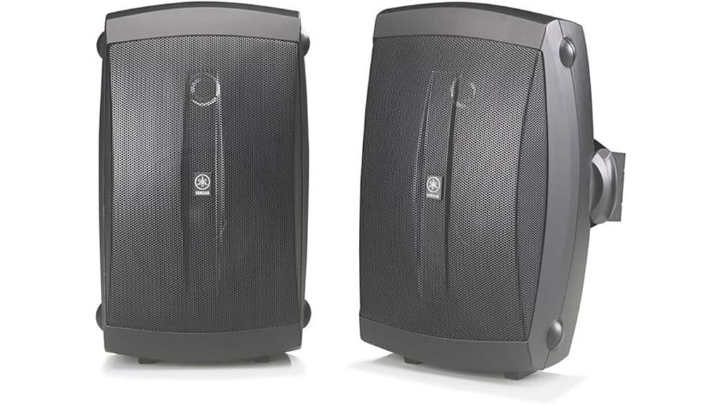 yamaha outdoor wired speakers