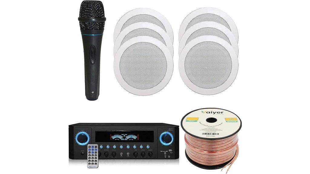 1000w in wall home theater