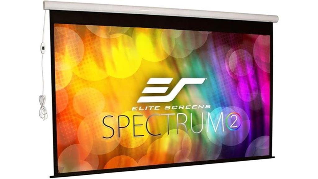 120 inch electric projection screen