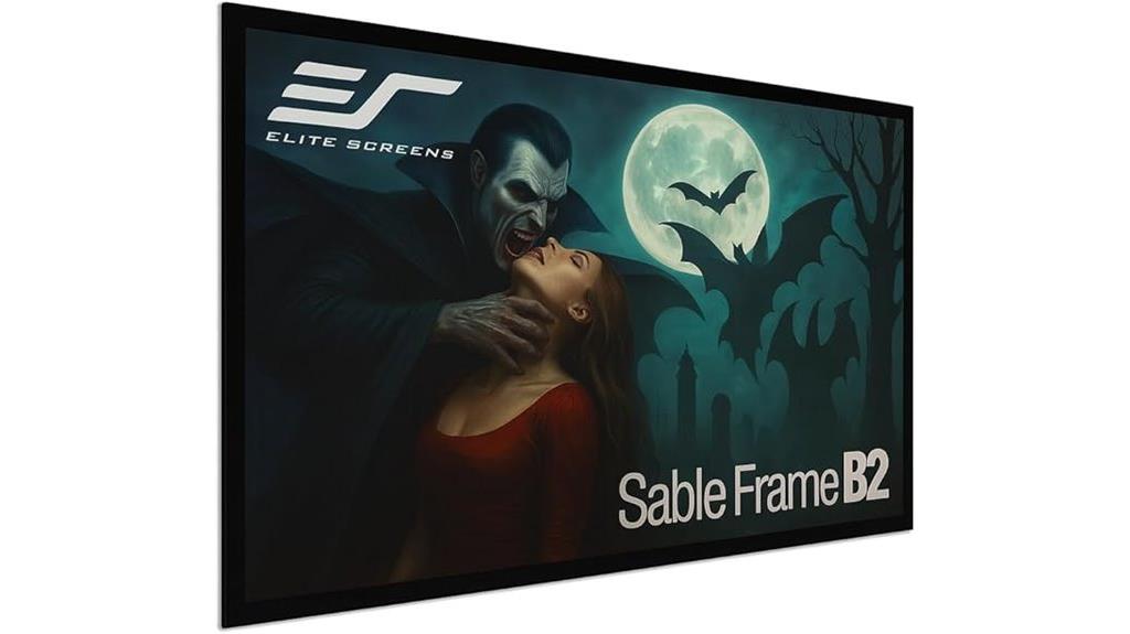 120 inch fixed projector screen