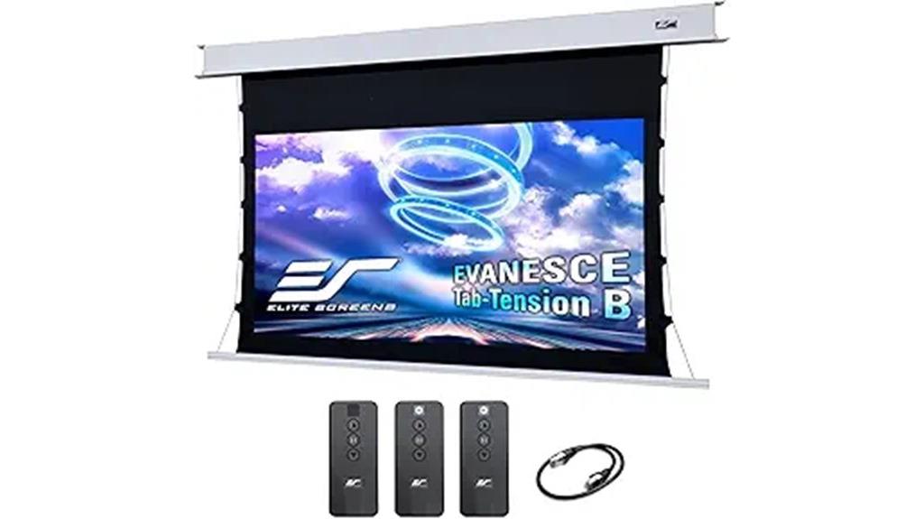 120 inch tab tension screen