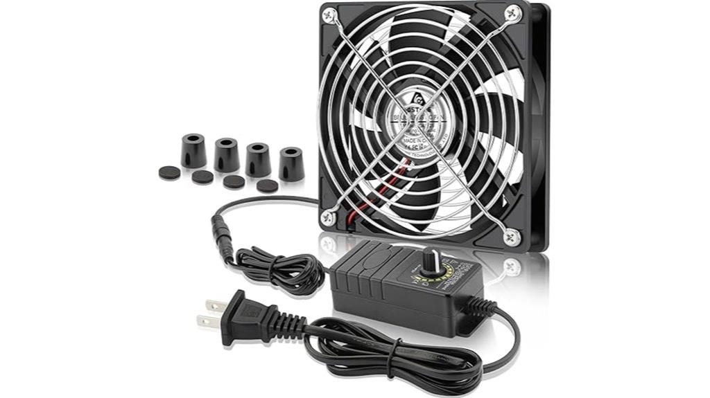 120mm ac fan with controller