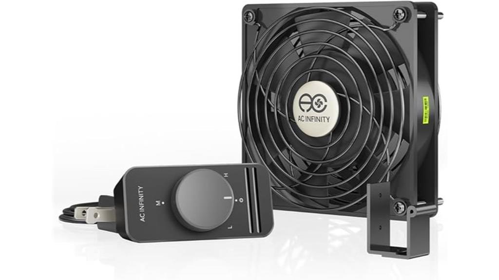 120mm muffin fan with controller