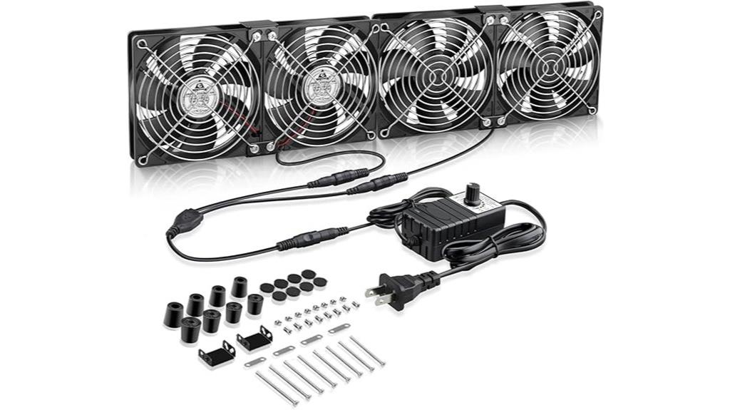 120mm pc fan set