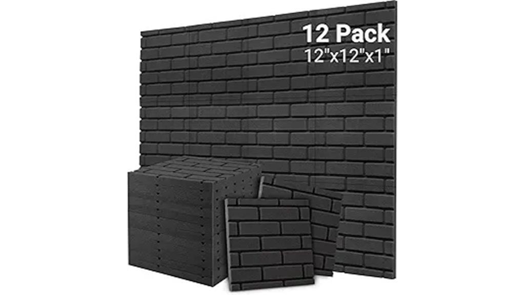 12 pack brick foam