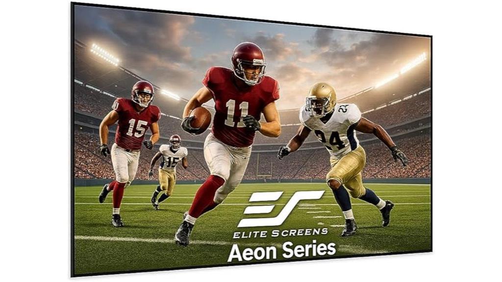 135 inch zero edge screen