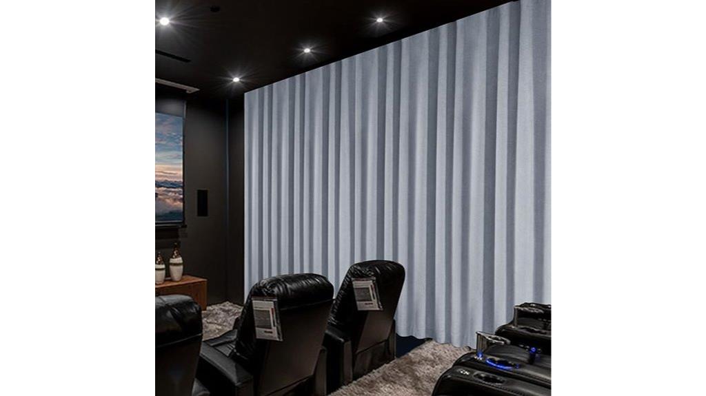144 x84 home theater curtains