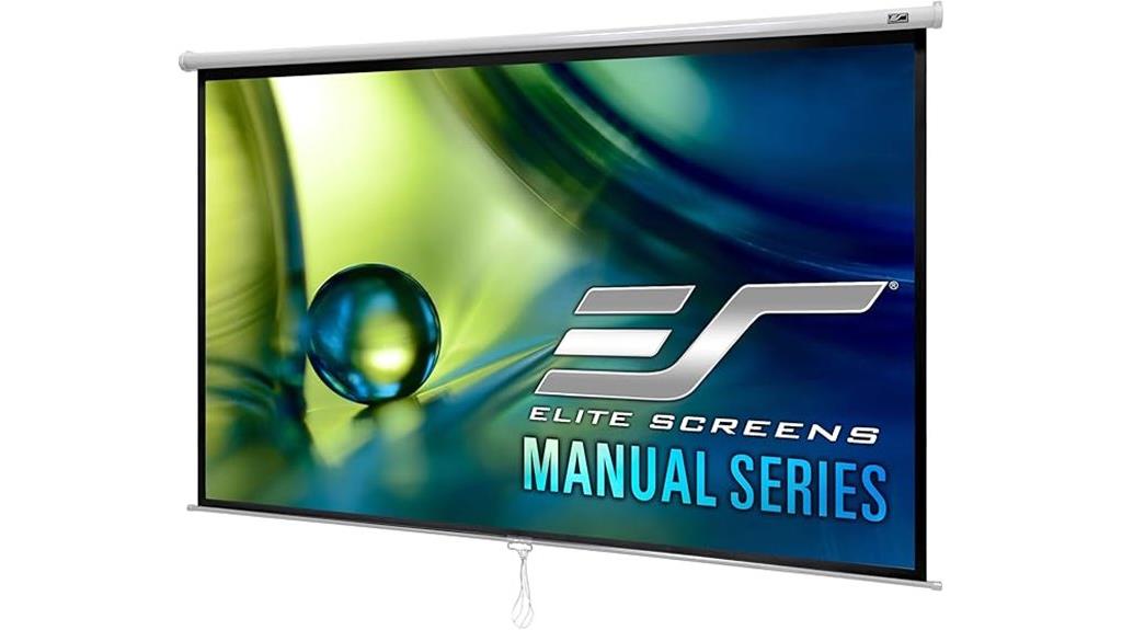 150 inch manual projector screen