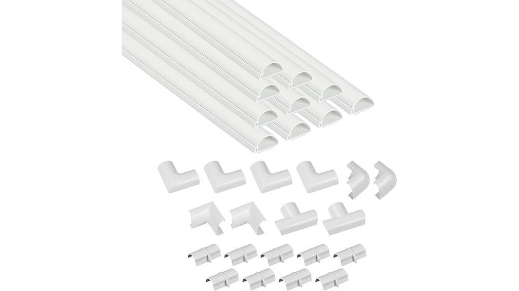 157 inch wall cable cover