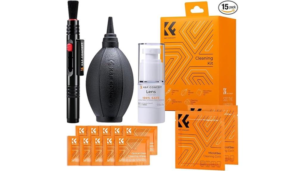 15 in 1 lens cleaning kit