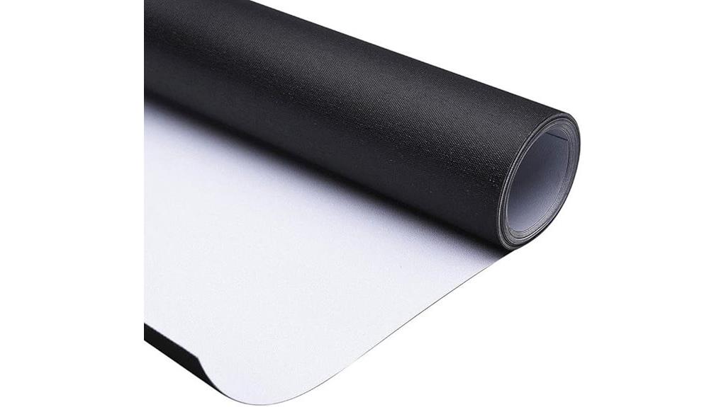 177 inch matte white pvc