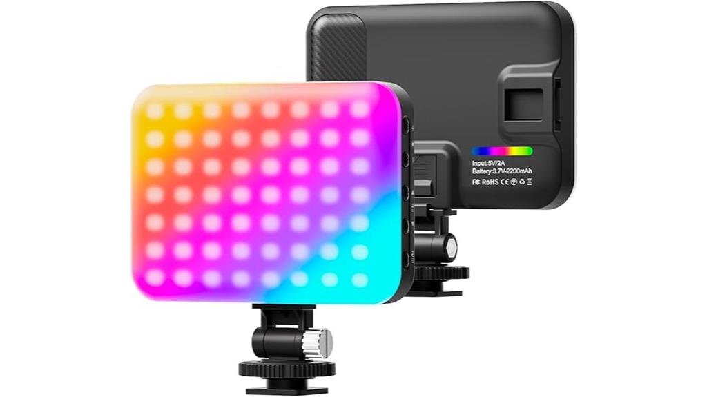 360 rechargeable video light