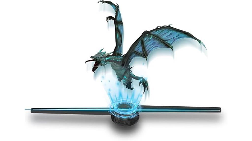 3d hologram fan ms50d2