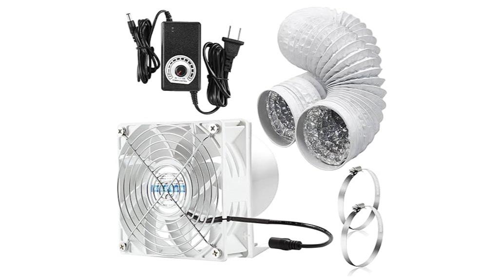 4 inch fume extractor kit