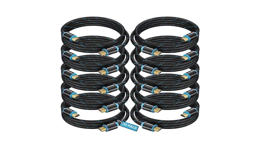 4 pack 4k hdmi cables