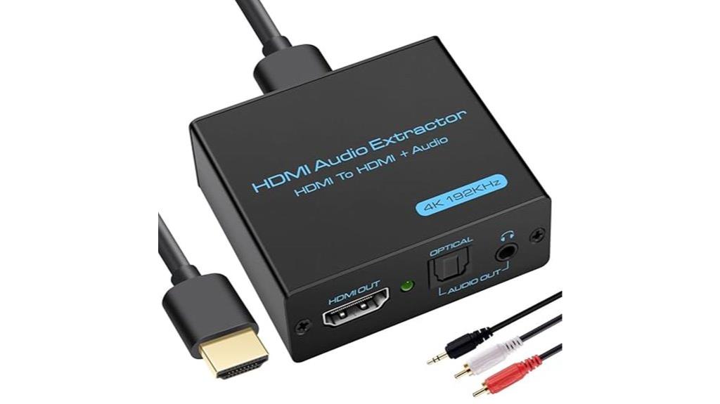 4k hdmi audio extractor