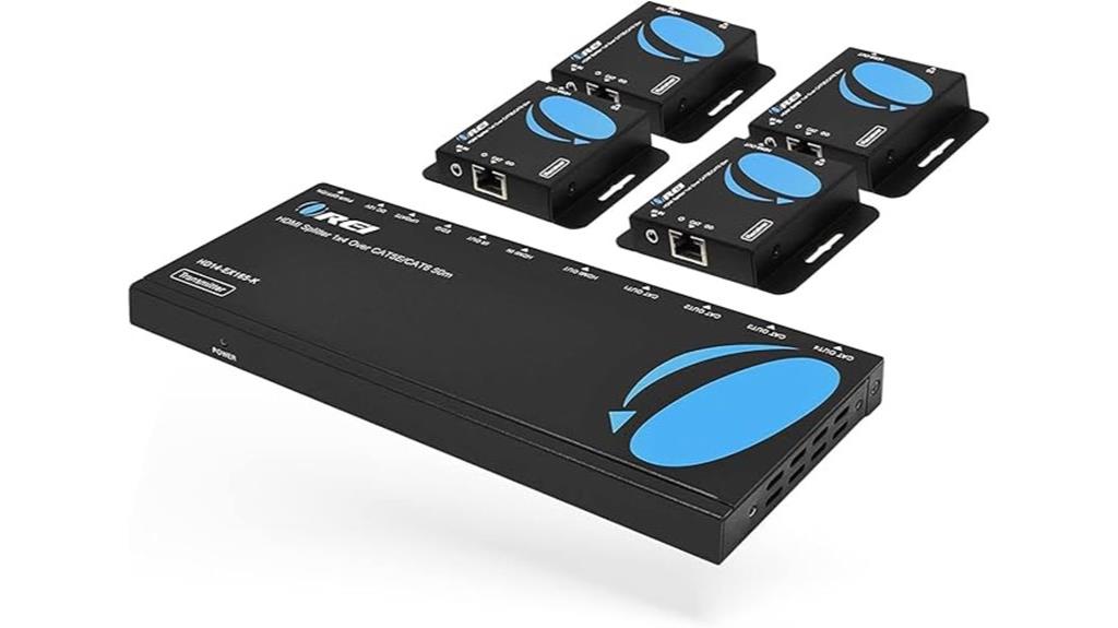 4k hdmi ethernet splitter