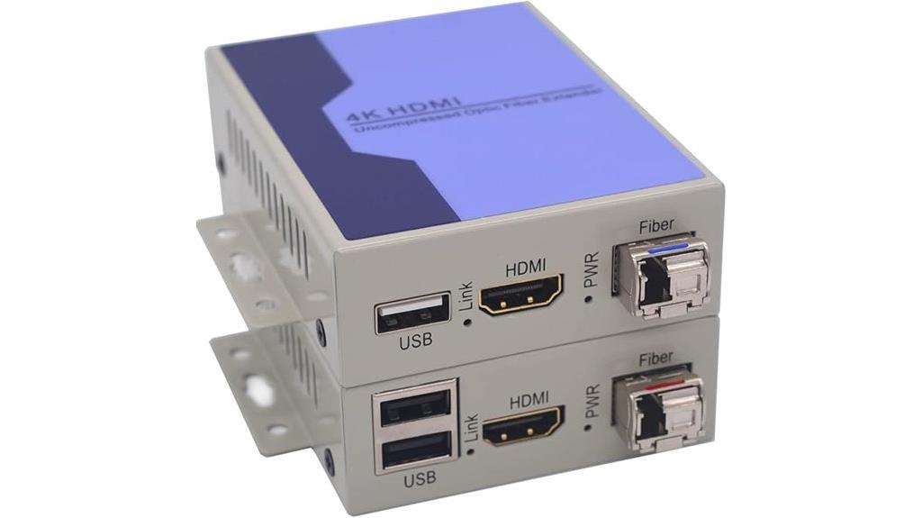 4k hdmi fiber extender