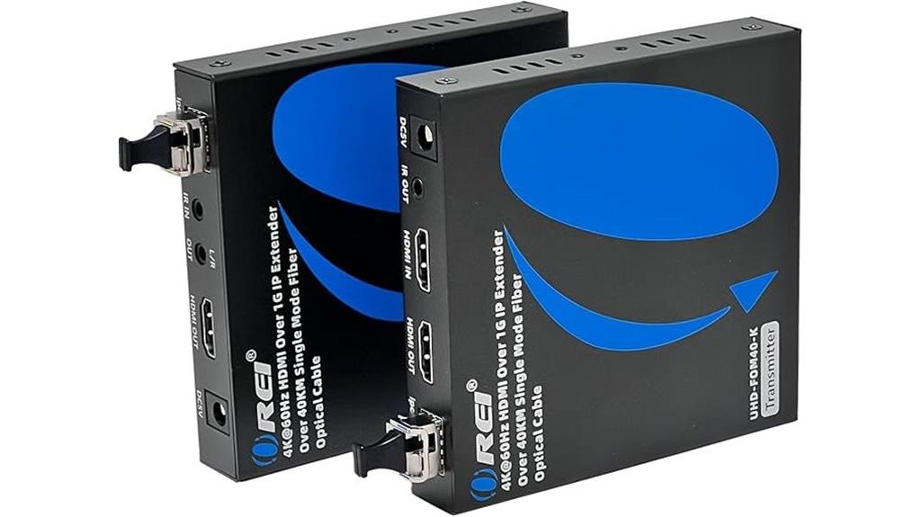 4k hdmi fiber extender