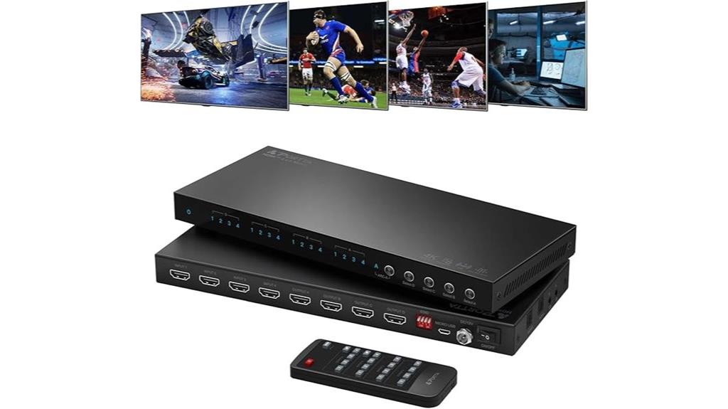 4k hdmi matrix switch