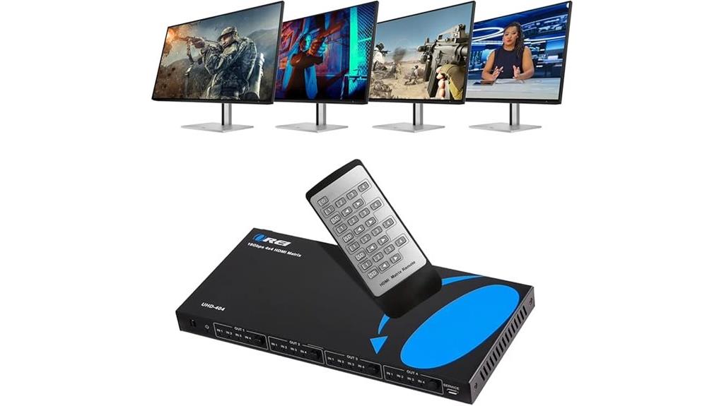 4k hdmi matrix switch