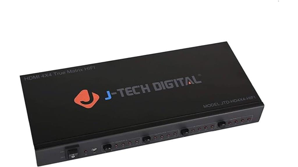 4k hdmi matrix switcher