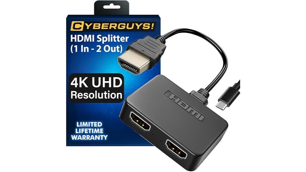 4k hdmi splitter hub