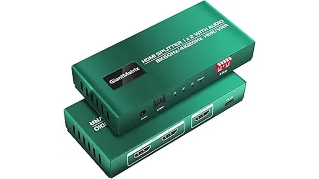 4k hdmi splitter with audio