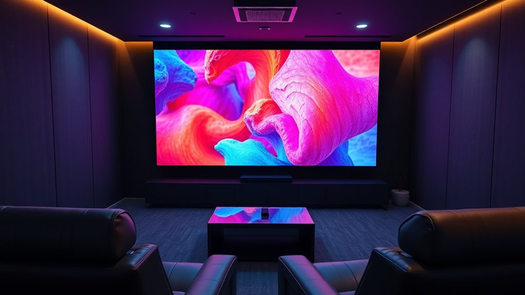 4k projectors screen requirements