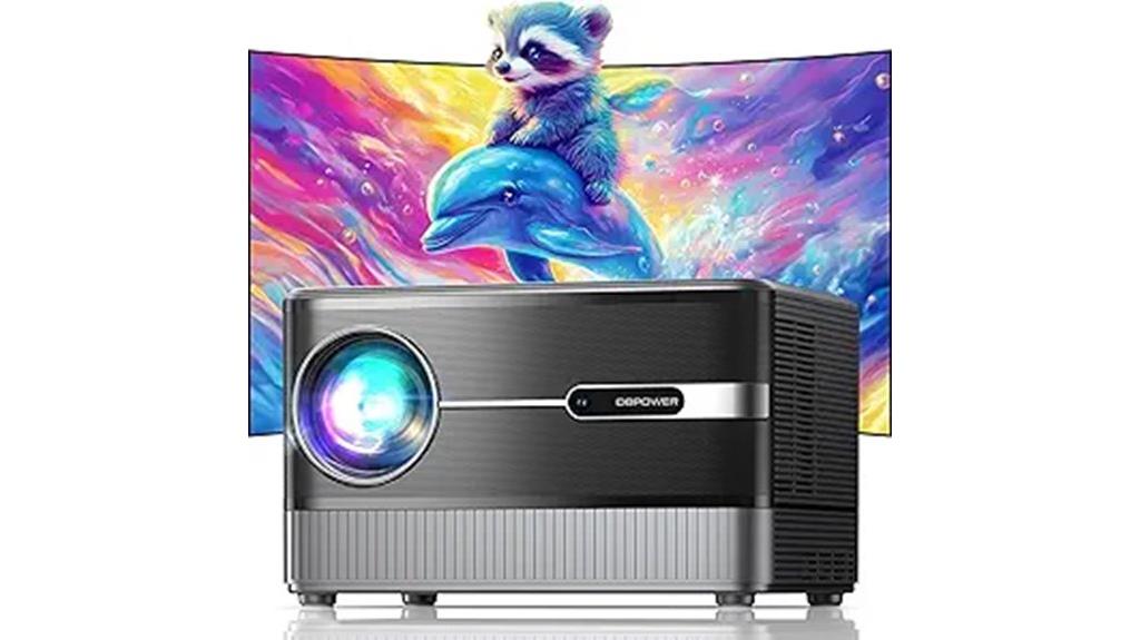 4k wifi bluetooth projector