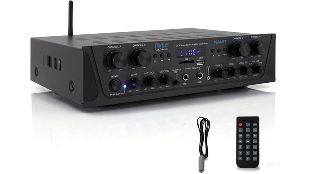 500w karaoke bluetooth amplifier