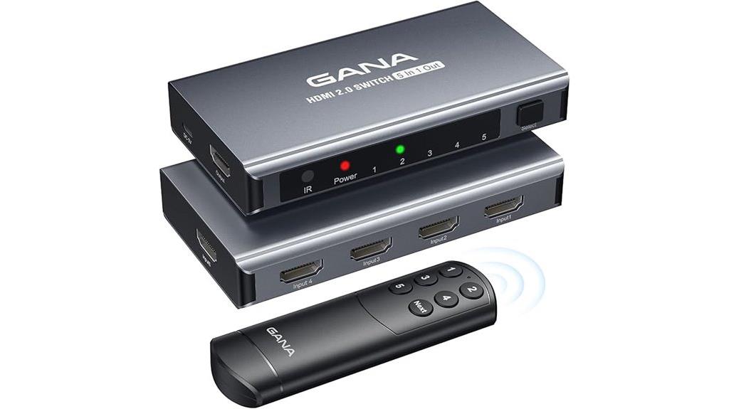 5 in 1 hdmi switch