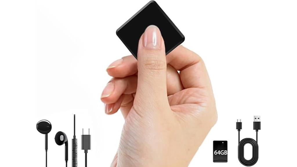 64gb voice activated recorder