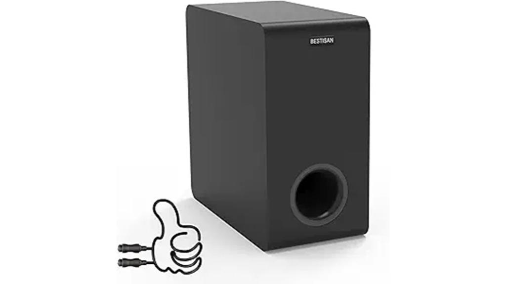 6 5 inch active subwoofer