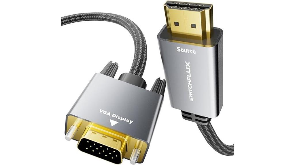 6 foot metal nylon cable