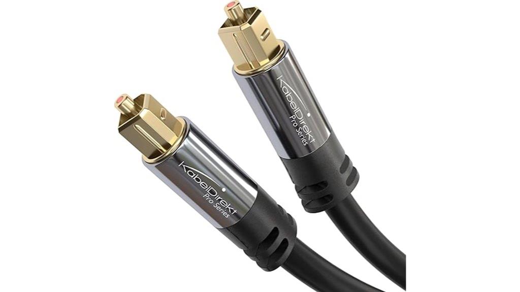 6 foot optical audio cable