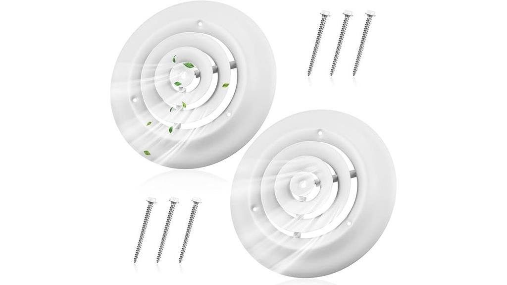 6 inch round vent covers