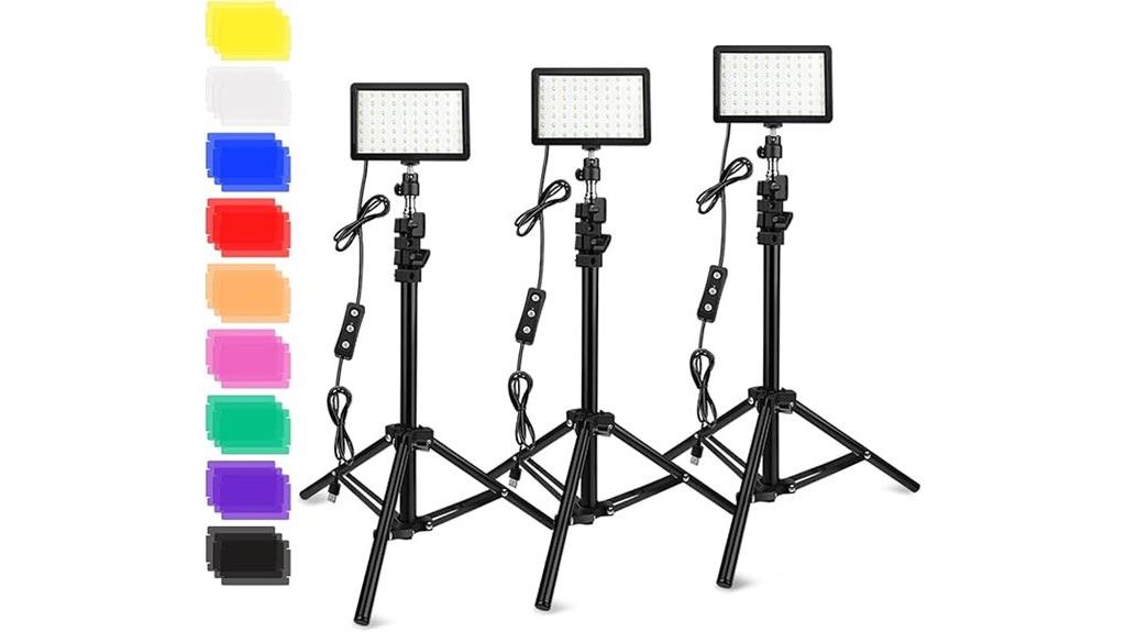 70 led video light kit