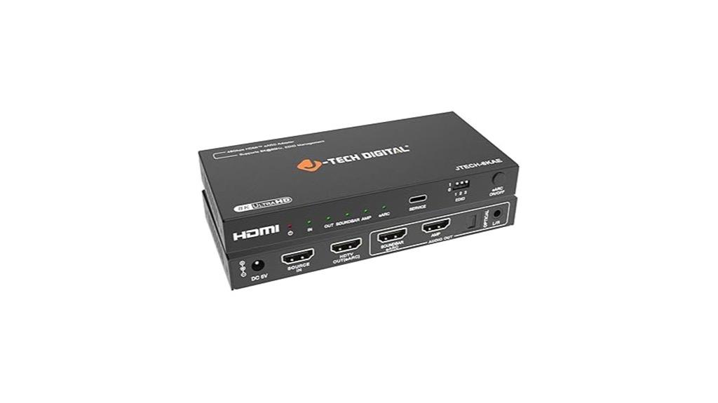 8k hdmi audio extractor