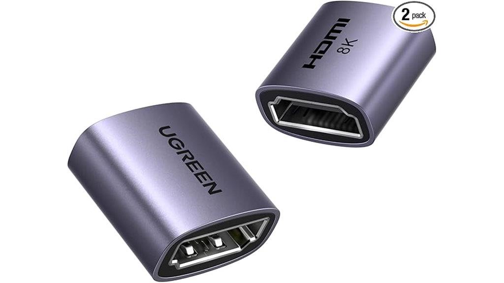 8k hdmi female couplers