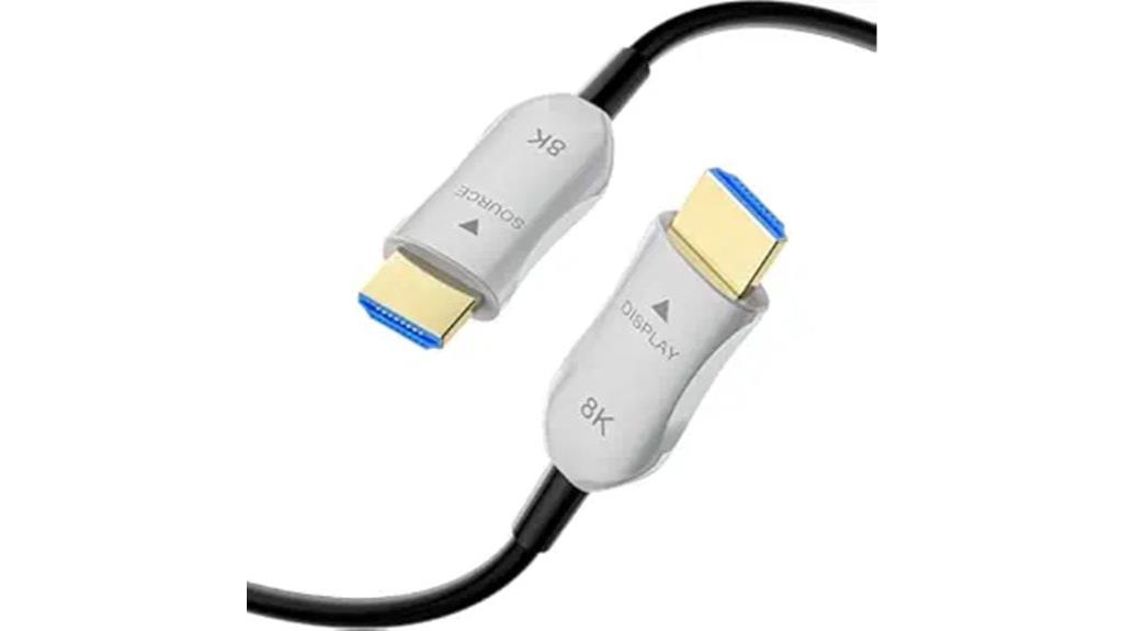8k hdmi fiber cable