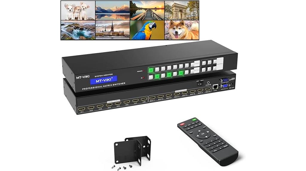 8x8 4k hdmi switch