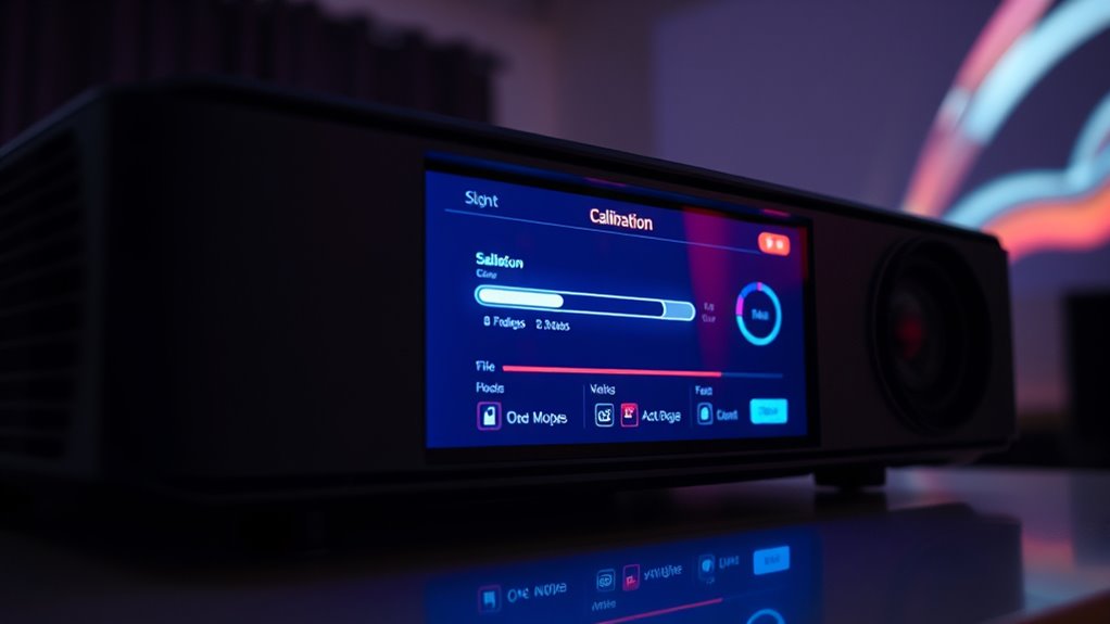 access isf calibration menu