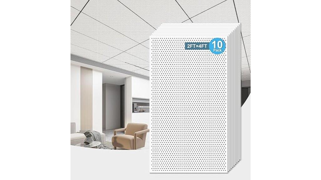 acoustic ceiling tiles pack
