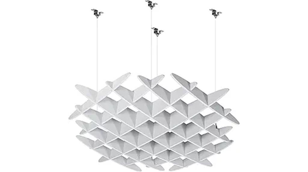 acoustic waffle ceiling panel